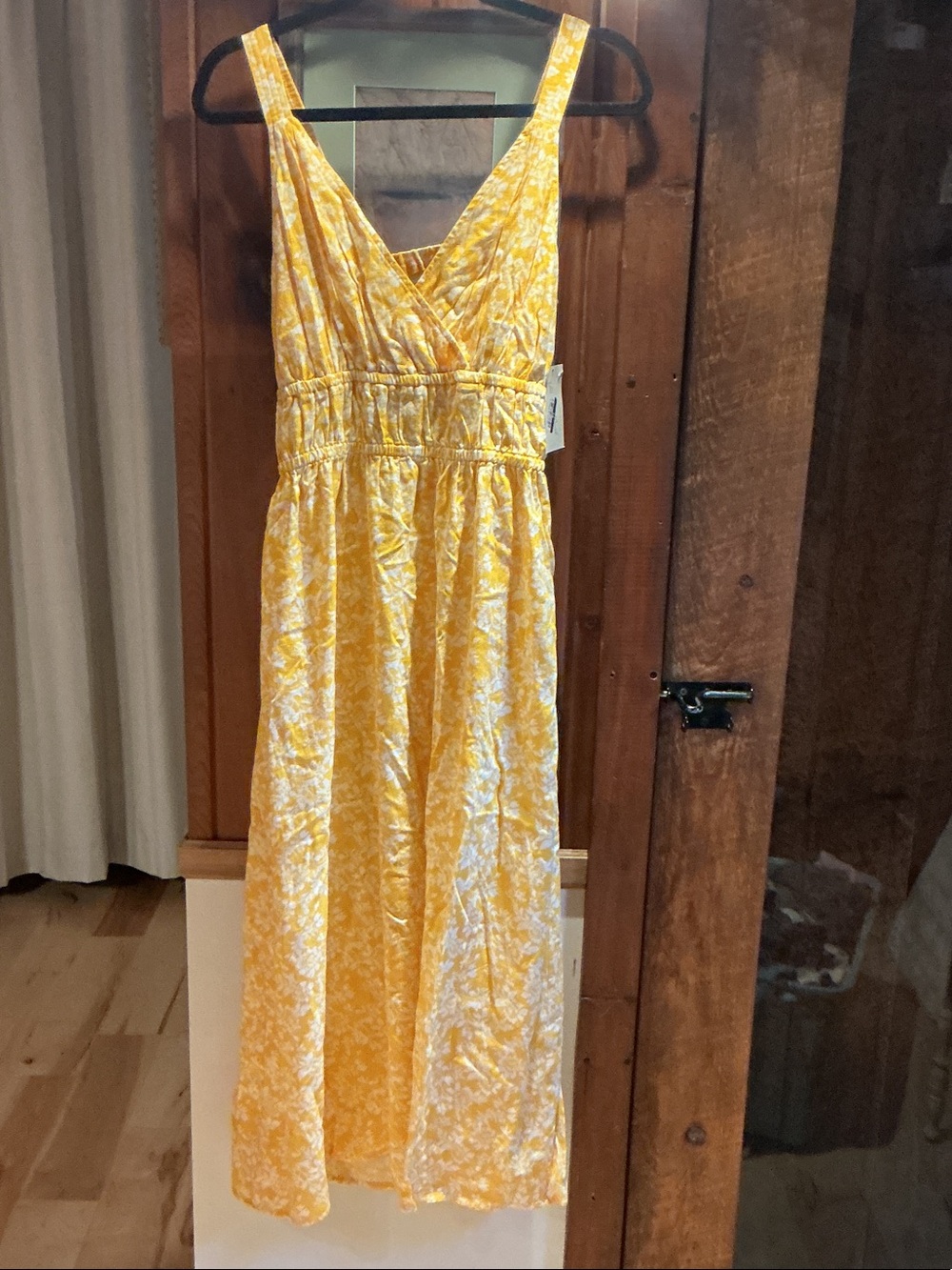 Universal Thread Yellow & White Floral Sundress